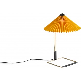 Jaune – Ø30 x H38 cm – Lampe de table Matin