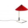 Lampe de table Matin – Ø30 x H38 cm – Rouge vif