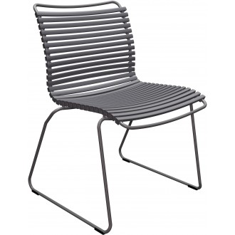 Dark Grey (70) - Click dining chair w/o armrest