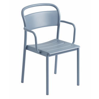 fauteuil de table pale blue...