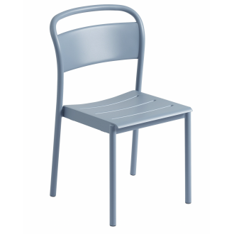 chaise pale blue - Linear Steel