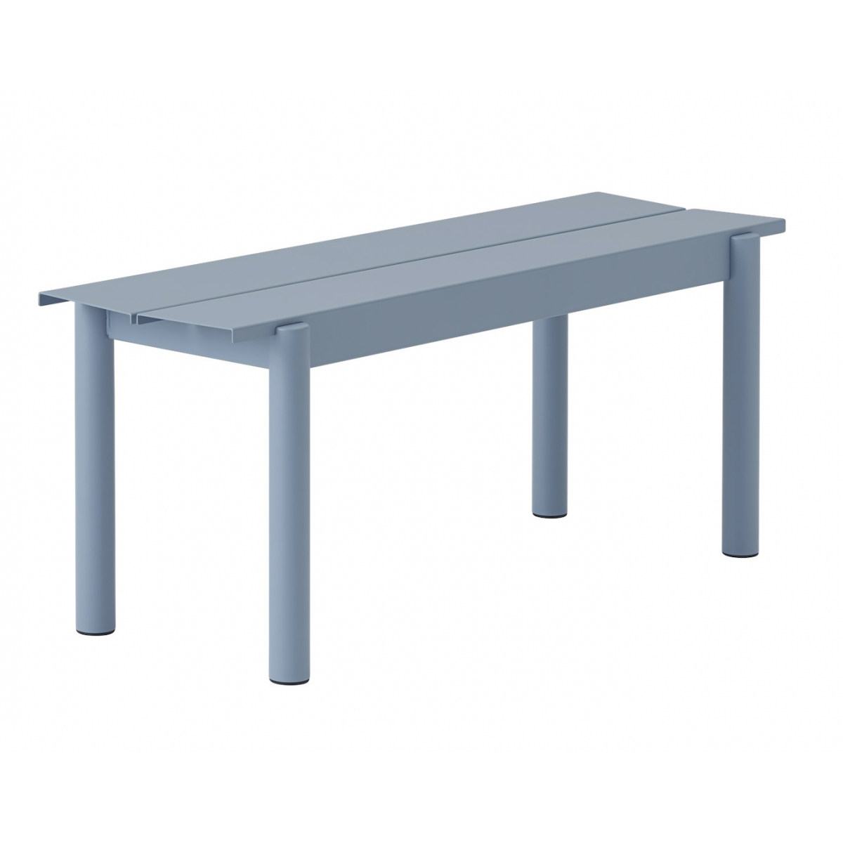 bench 110 pale blue - Linear Steel