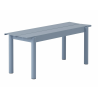 bench 110 pale blue - Linear Steel