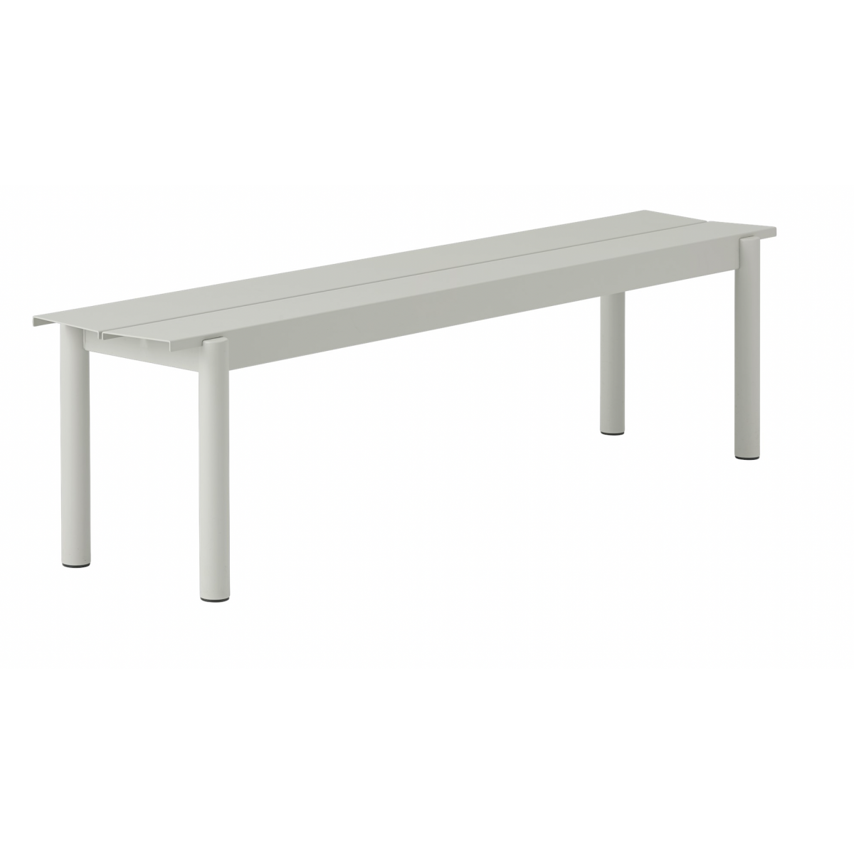 bench 170 grey - Linear Steel