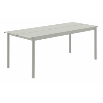 table 200 gris - Linear Steel