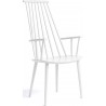 Hêtre teinté blanc - chaise J110