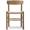 J39 Chair – oiled oak + natural paper cord