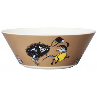 Stinky in action - Moomin bowl