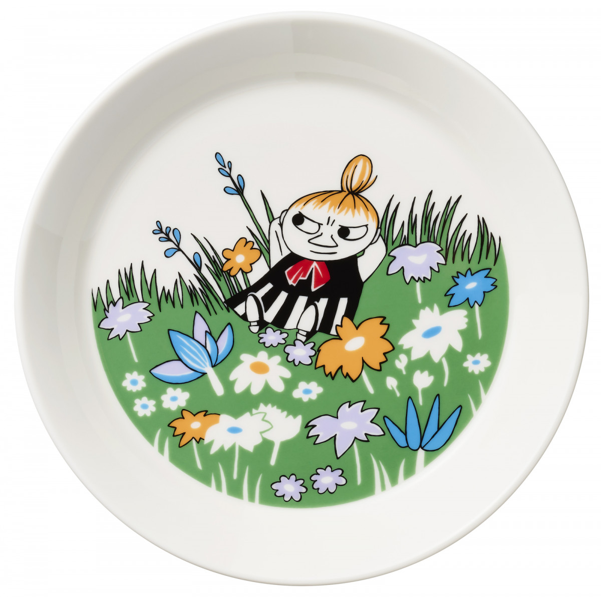 Little my and meadow - Moomin plate