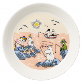 Fishing - Moomin plate