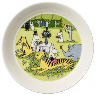 Garden party - Moomin plate