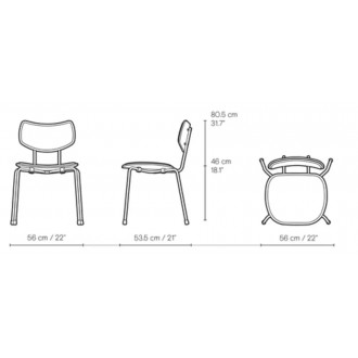 Vega Chair – chêne vernis - Mood 1106 - OFFER