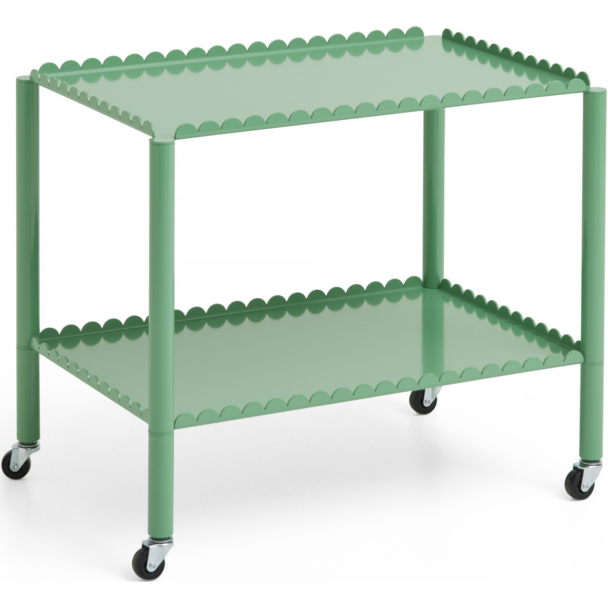 Arcs trolley – Low – Jade green
