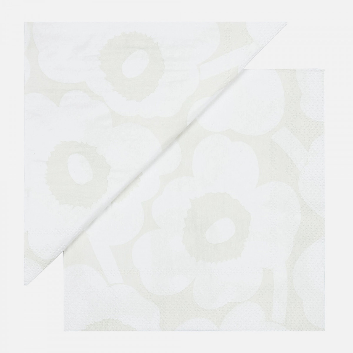 Serviettes en papier UNIKKO blanc gris 552698