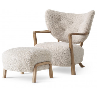 WULF Fauteuil + Repose-pied...