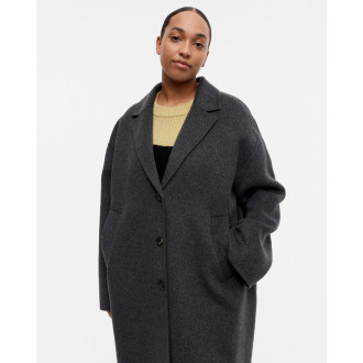 SOLD OUT - Kapiteeli Solid wool coat 009