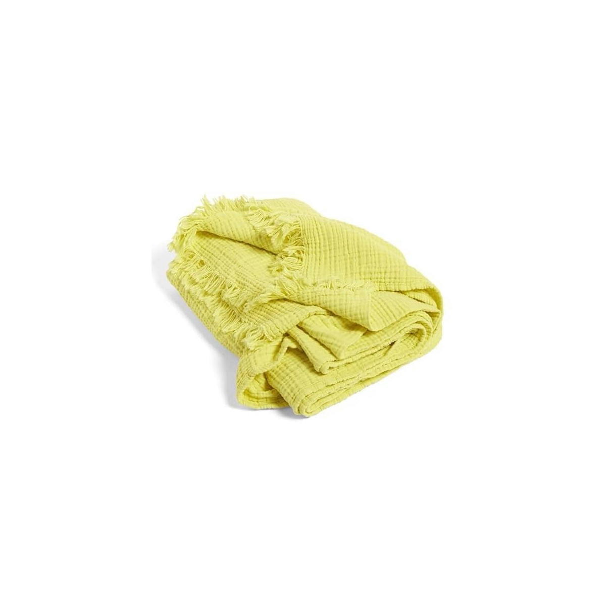 Yellow - Crinkle plaid