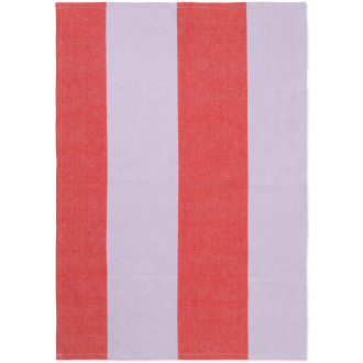 Red / lilac - Hale tea towel