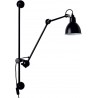 black / round black - Gras 210 - wall lamp