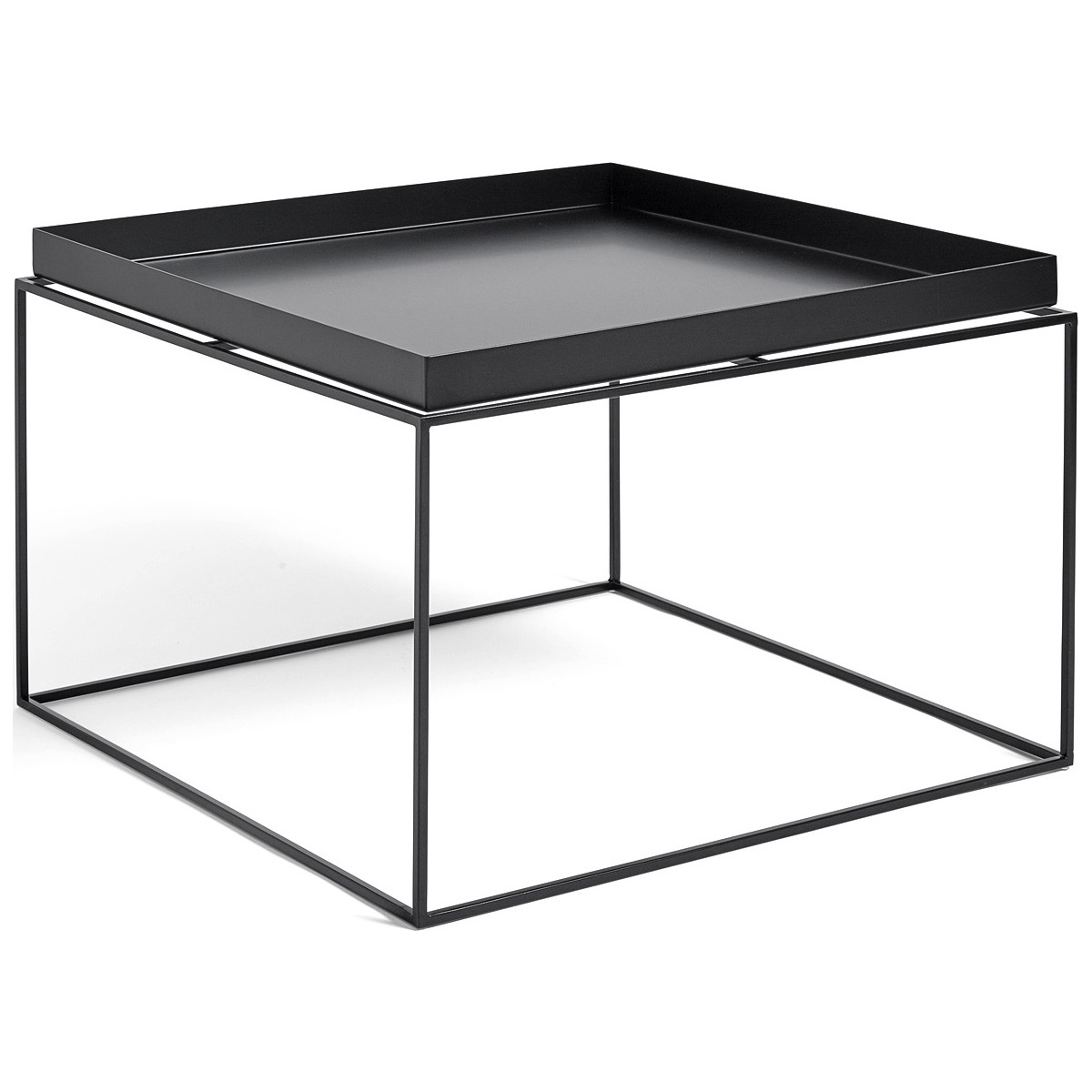 Tray Coffee Table – 60 x 60 x H39 cm – Black