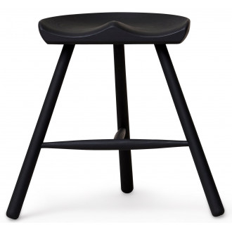 Shoemaker chair No49 - hêtre teinté noir*