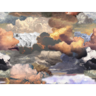 Walking on Clouds rug - landscape Dusk - 300 x 200 cm