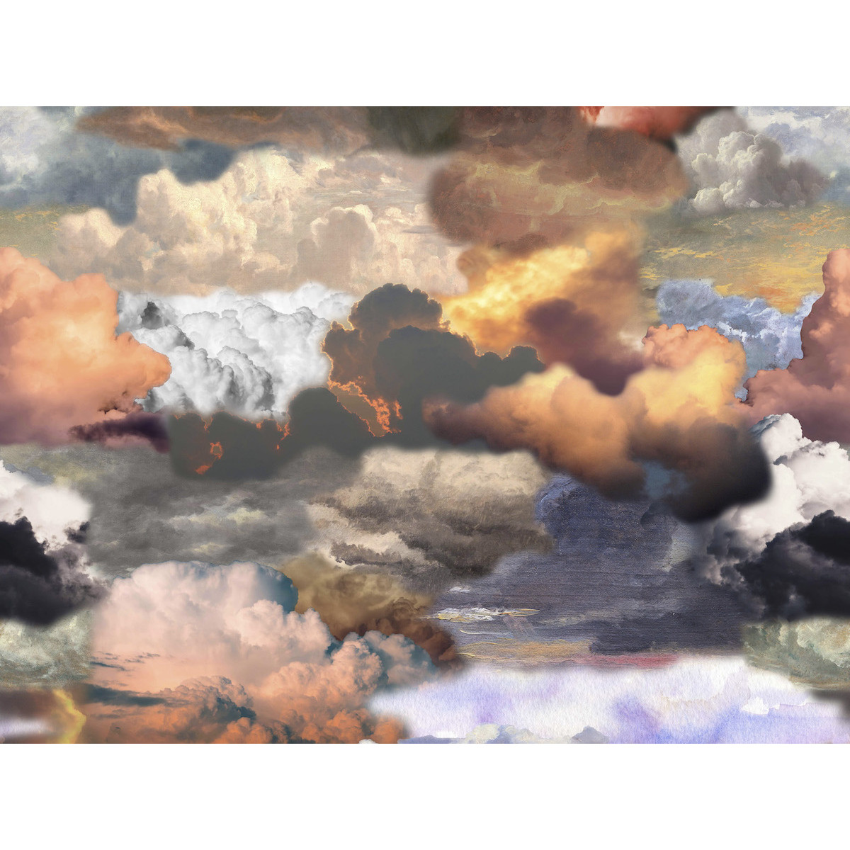 Walking on Clouds rug - landscape Dusk - 400 x 300 cm