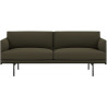 Outline 2-seater sofa – Divina 984 fabric
