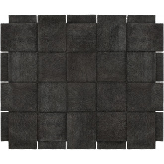 Basket rug – 300x245cm – Dark grey