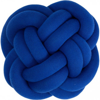 Coussin Knot – Ø25,5 x H19,5 cm – Klein Blue