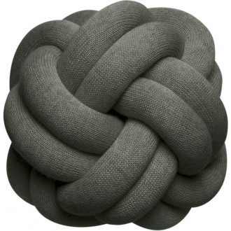 Coussin Knot – Ø25,5 x H19,5 cm – Forest green