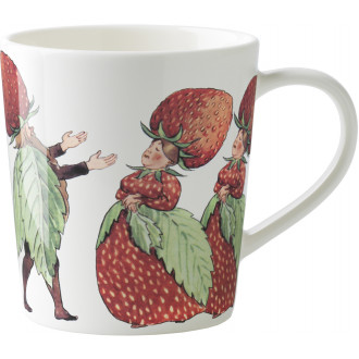 Tasse avec poignée Elsa Beskow – 40cl – The Strawberry Familly