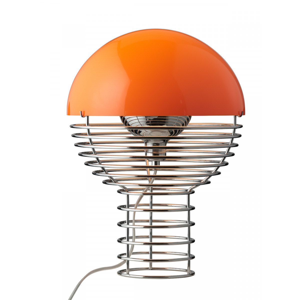 Petite lampe de table Orange - Wire