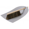 light grey - dustpan and broom