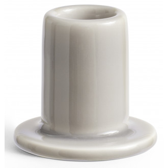 Tube candleholder small - light grey
