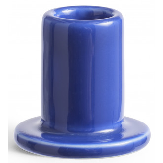 Tube candleholder small - blue