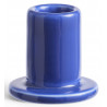 Tube candleholder small - blue