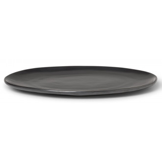 plate Ø27 cm – Flow black