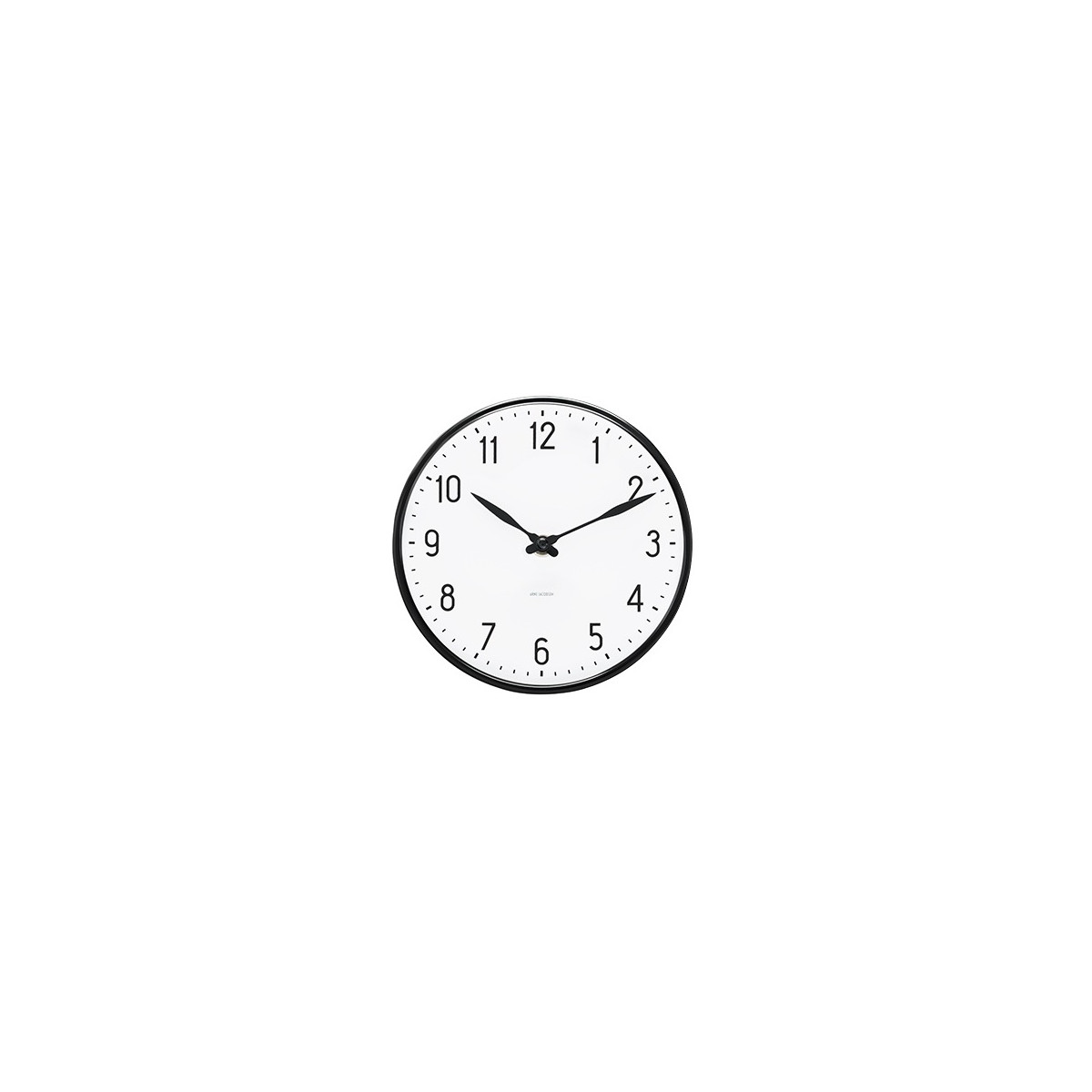 16cm - horloge AJ Station - bord noir