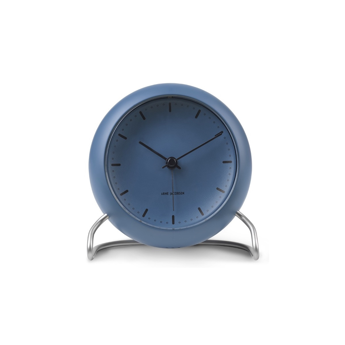 AJ City Hall alarm clock - blue - Arne Jacobsen