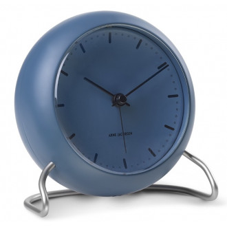 AJ City Hall alarm clock - blue - Arne Jacobsen