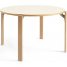 Golden, Ivory white laminate - REY table
