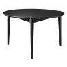 Table Søs D102 - Ø70xH43cm - chêne noir