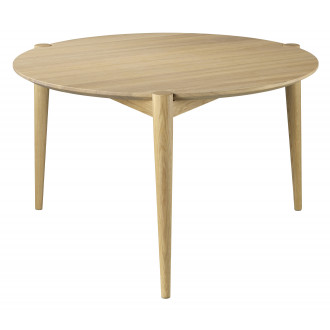 Table Søs D102 - Ø70xH43cm - chêne naturel