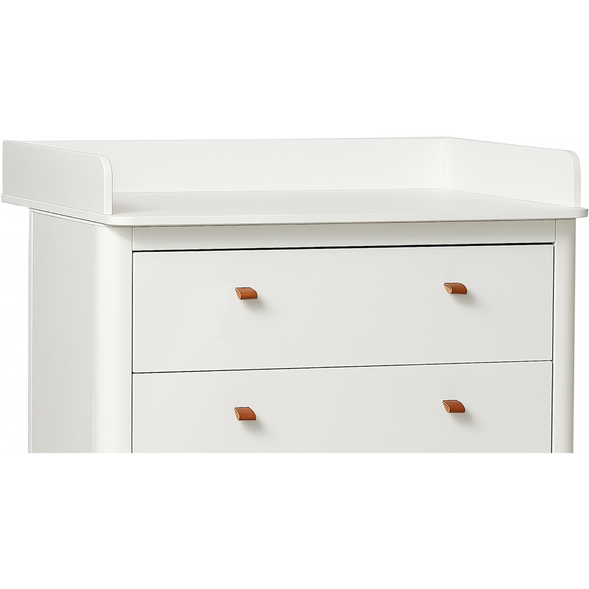 Changing unit for Classic dresser - White