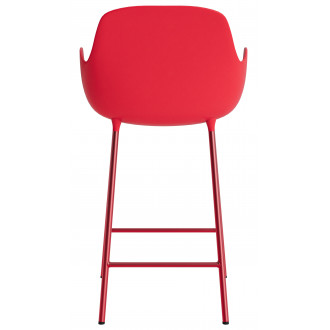 Form Bar Armchair - Bright red - 65 cm or 75 cm