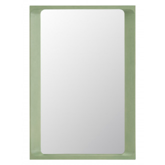 Arced Mirror small - Light green