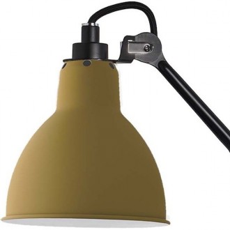 black / round yellow - Gras 204 double - wall lamp