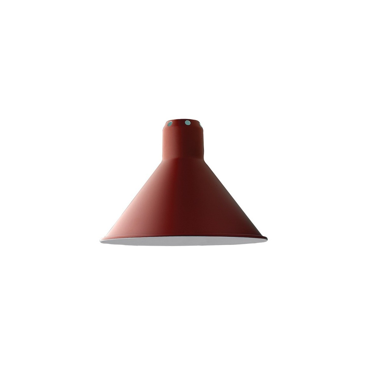 red conic L - shade