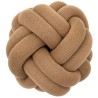 Knot Cushion– Ø25,5 x H19,5 cm – Camel
